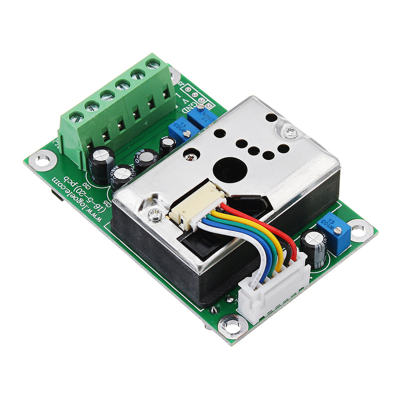 PM2.5 Detector Dust Transmitter High Precision Dust Sensor Module Dust Concentration 0-10V 4-20mA Ou