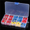 Excellway EC08 280pcs Assorted Electrical Fork Ring Spade Crimp Terminal Wire Connector Box Kit
