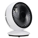 AUGIENB USB Rechargeable Portable Desk Strong Cooling Fan 270 Automatic Rotation