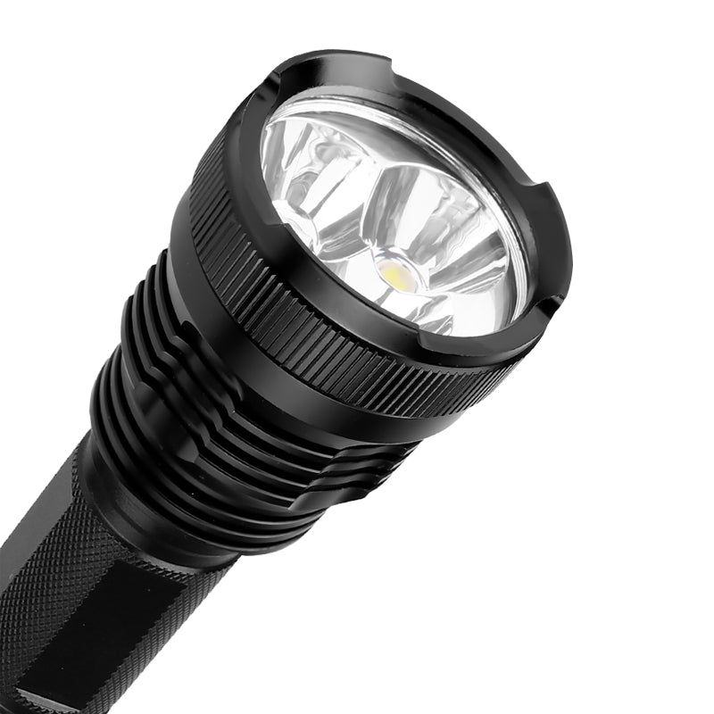 Xanes 3 x XHP50 2100 Lumens Flashlight Waterproof Mechanical Zoom 18650/26650 Battery Torch Light Camping Hunting Portable Work Lamp