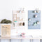 Towel Holder Hole Plate Decoration Toilet Roll Paper Rack Plastic Wall Mount Kitchen Hanging Storage
