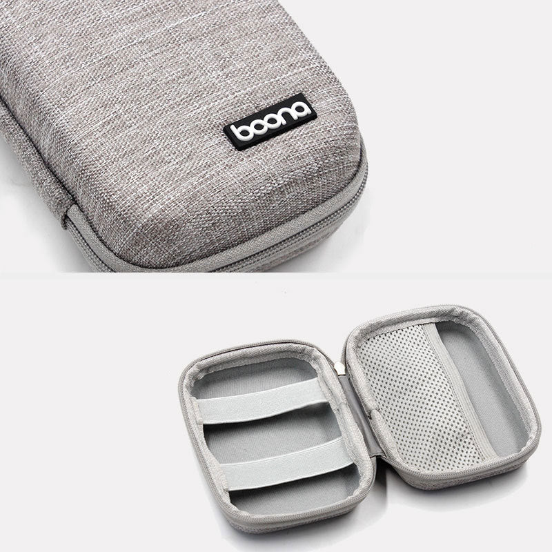Boona Digital Accessories Storage Bag USB Cable Charger U Disk Earphone Memory Card Organizer Bag