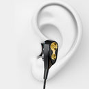 T2 Dual Dynamic 3.5mm Wired Control Earphone In-ear Stereo Earbuds Sports Outdoors Headphone with Mic