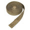 7.5mX2.5cmX1.6mm Titanium Motor Car Insulation Exhaust Header Heat Wrap With Stainless Ties Kit