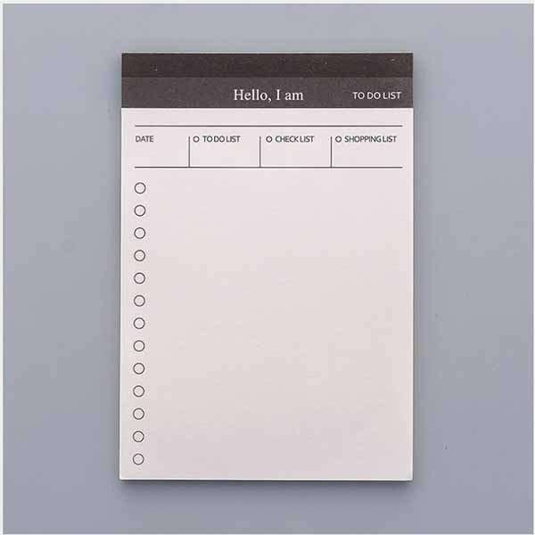 Simple Business Day Plan This Scratch Pad Can Tear Notebook Office Desk Schedule Memo Stationery 10 Pcs