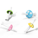 Cute Kids Baby Mushroom Shape Infant Soft Silicone Finger Toothbrush Teeth Massager Brush