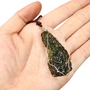 Melting Moldavite Quartz Pendant Crystals Gemstone Necklace Specimen Healing 20g