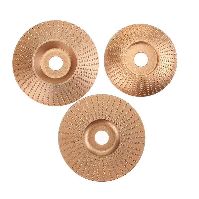 Wood Grinding Wheel Rotary Disc Sanding Wood Carving Tool Abrasive Disc Shaping Tool for Angle Grinder