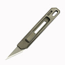 NAITHAWK TC4 78cm Titanium Alloy Mini Folding Knife EDC Utility Knife Hiking Outdoor Survival Tool