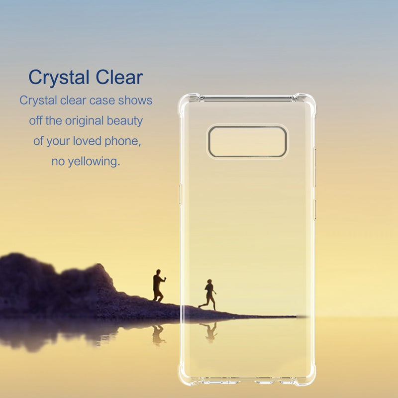 Bakeey Air Cushion Corners Clear Shockproof Soft TPU Case For Samsung Galaxy Note 8