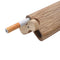Natural Wooden Pipes Stash Box with Bat and Cleaning Tool fits in Pocket Two-in-one Set