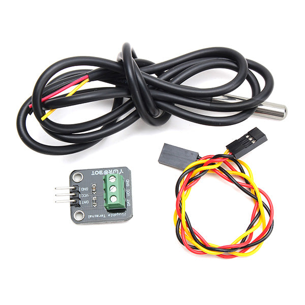 10Pcs DS18B20 Temperature Sensor Module Kit Waterproof Electronic Building Block For