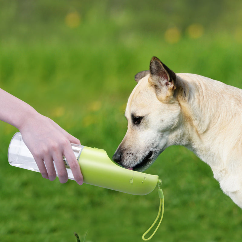 Pet Travel Portable Water Dispenser Bottles Travel Feeding Bowl Outdoor Pet Dog Filtrate Kettle