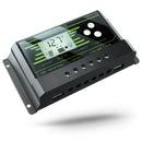 PWM Solar Controller 10A 12V 24V Auto PV Solar Charge Controller Dual 5V USB Battery Regulator