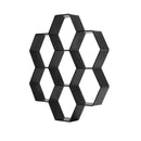 Honeycomb Hexagon Walk Maker Stepping Stone Reusable Paver Molds Brick Mould Cement Brick Mold DIY Garden Walkway Pavement