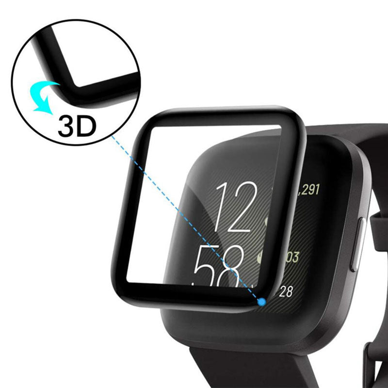 Bakeey 1Pcs 3D Full Coverage Soft Clear Watch Screen Protector for Fitbit Versa 2 Smart Watch