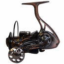 Fishdrops BA4000/6000 5.5:1/4.7:1 7+1 BB Spinning Fishing Reel Full Metal Body Fishing Wheel