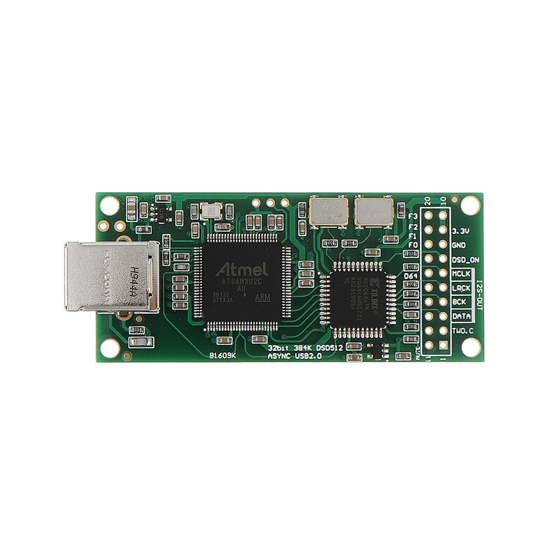 Combo 384 USB to I2S Digital Interface Refer to Amanero IIS Support DSD512 32bit for AK4497 ES9038 Audio Decoder E3-003 Board