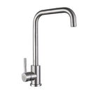 KCASA KC-303 Stainless Kitchen Sink Faucet Single Handle Rotation Spout Deck Cold and Hot Water
