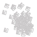 50pcs Garter Plastic Buckles Adjustable buckles New Replacement Buckles
