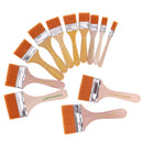 Set of 12 Nylon Acrylic Paint Brushes Kit for Painting Crafts Tools Supplies