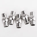 5Pcs Magnetic Jewelry Clasps Strong Necklace/Bracelet Clasp Silver