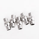 5Pcs Magnetic Jewelry Clasps Strong Necklace/Bracelet Clasp Silver