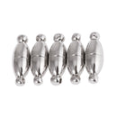 5Pcs Magnetic Jewelry Clasps Strong Necklace/Bracelet Clasp Silver