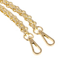 Purse Handbag Shoulder Bag Replacement Chain Strap Handle Gold 128x1.2cm