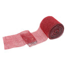 10 Yards Mesh Wrap Roll Sparkle Rhinestone Ribbon for Wedding Cake Clothing Accessories Craft Project DIY Red