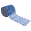 10 Yards Mesh Wrap Roll Sparkle Rhinestone Ribbon for Wedding Cake Clothing Accessories Craft Project DIY Blue