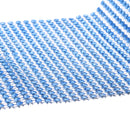 10 Yards Mesh Wrap Roll Sparkle Rhinestone Ribbon for Wedding Cake Clothing Accessories Craft Project DIY Blue