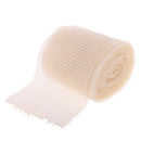 10 Yards 24-Rows Pearl Beaded Chain Ribbon Trim Sewing Applique for DIY Decoration Beige