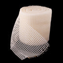 10 Yards 24-Rows Pearl Beaded Chain Ribbon Trim Sewing Applique for DIY Decoration Beige
