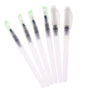 Pack of 6 Reusable Water Brush Pen Watercolor Calligraphy Drawing Painting Pen Tool Set