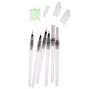 Pack of 6 Reusable Water Brush Pen Watercolor Calligraphy Drawing Painting Pen Tool Set