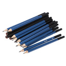 Pack of 32 Charcoal Sketch Pencil Eraser Paper Pen Cutter Drawing Writing Art Kit with Bag