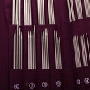 104pcs Pro Stainless Steel Straight Circular Knitting Needles Crochet Hook Weaving Set Craft Tools