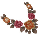 Lace Embroidered Floral Collar Applique for Clothes Dress Neckline Trims Sewing CL494