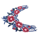 Lace Embroidered Floral Collar Applique for Clothes Dress Neckline Trims Sewing CL566