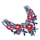 Lace Embroidered Floral Collar Applique for Clothes Dress Neckline Trims Sewing CL566