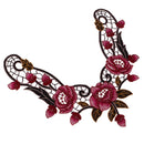 Lace Embroidered Floral Collar Applique for Clothes Dress Neckline Trims Sewing CL899