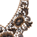 Embroidered Flower Lace Fabric Trim Applique Patch for Sewing Craft J021
