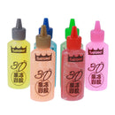 Pack of 6 Colors Jelly Washable Glitter Glue Pen for Painting Kids Crafts