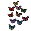 10Pcs Embroidery Sewing On Patch Embroidered Fabric Applique DIY