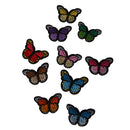 10Pcs Embroidery Sewing On Patch Embroidered Fabric Applique DIY