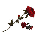 Iron On Patches Sew On Patches Embroidery Applique Rose Style
