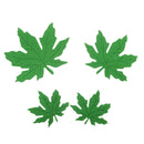 20pcs Foam Shapes Maple Leaves Assorted Leaf Embellishments for Kids Craft