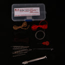 A Box of Jewelry Making Starter Kit Set Findings Beading String Punching Tools