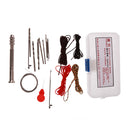 A Box of Jewelry Making Starter Kit Set Findings Beading String Punching Tools